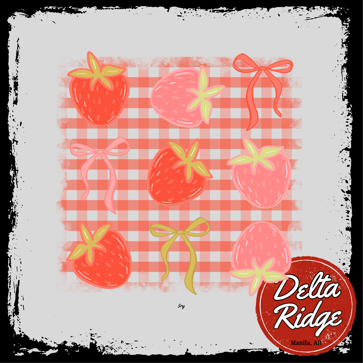 Strawberry Bows