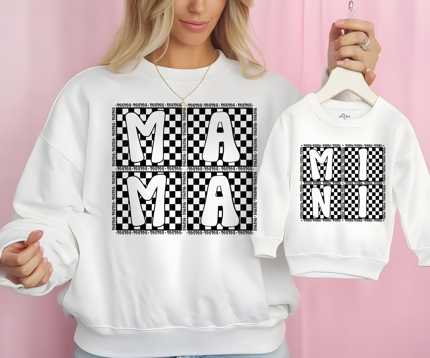Mama Checkered Box