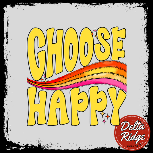 Choose Happy Yellow