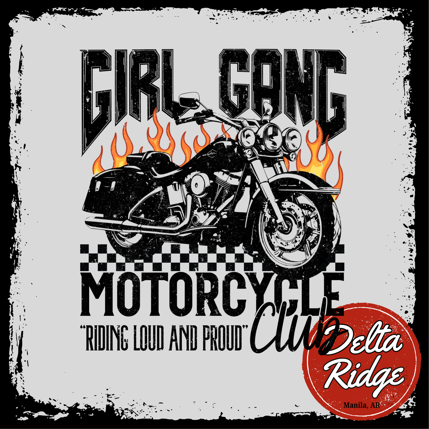 Girl Gang Motercycle