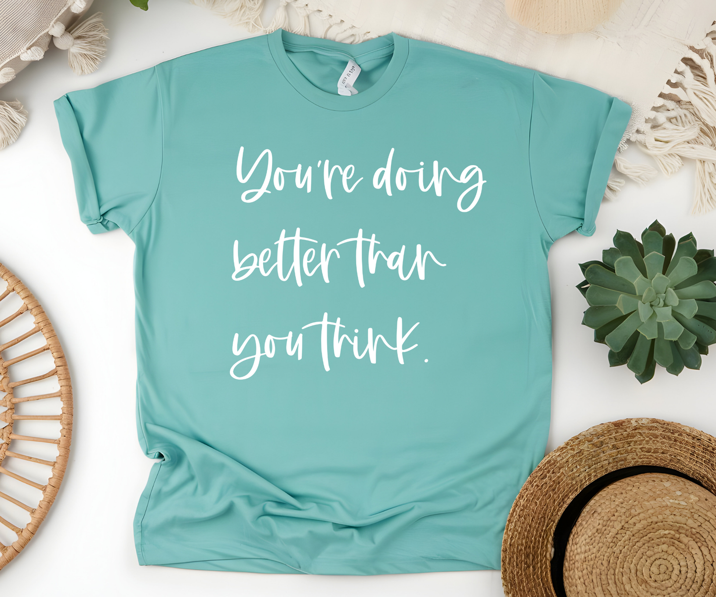 You're doing better
