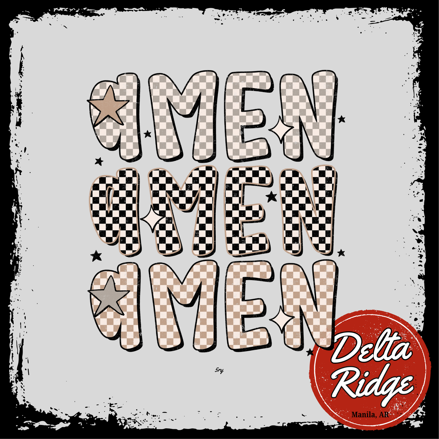 Amen Checkered