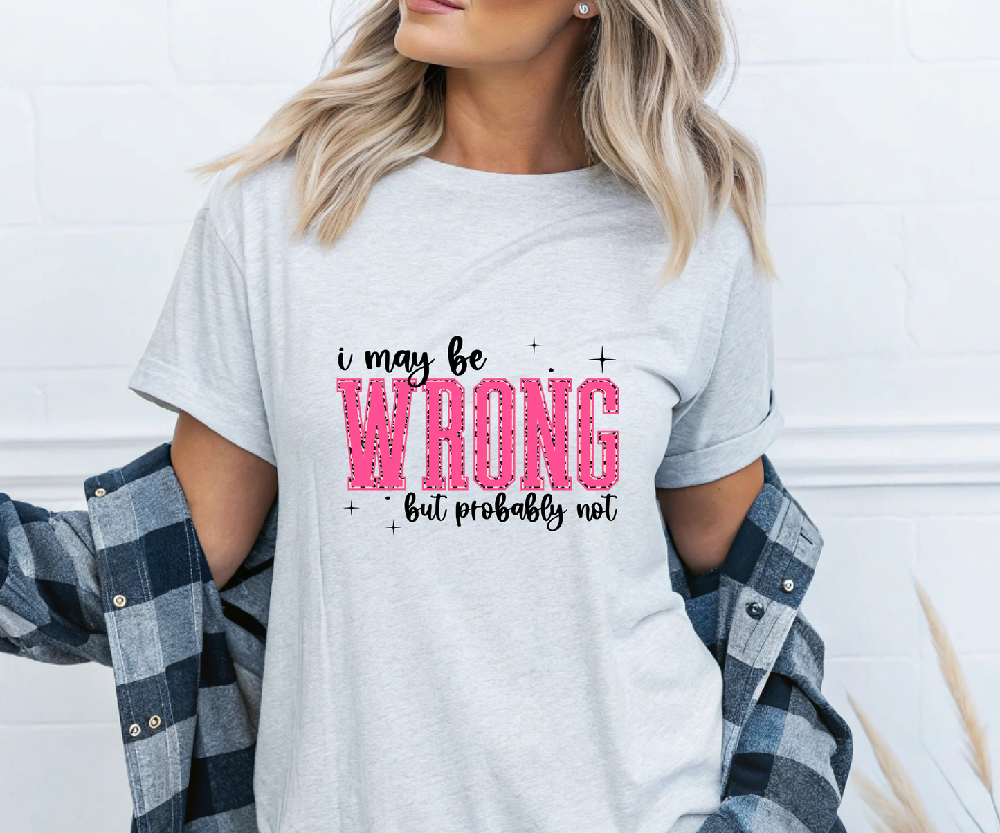 May be wrong