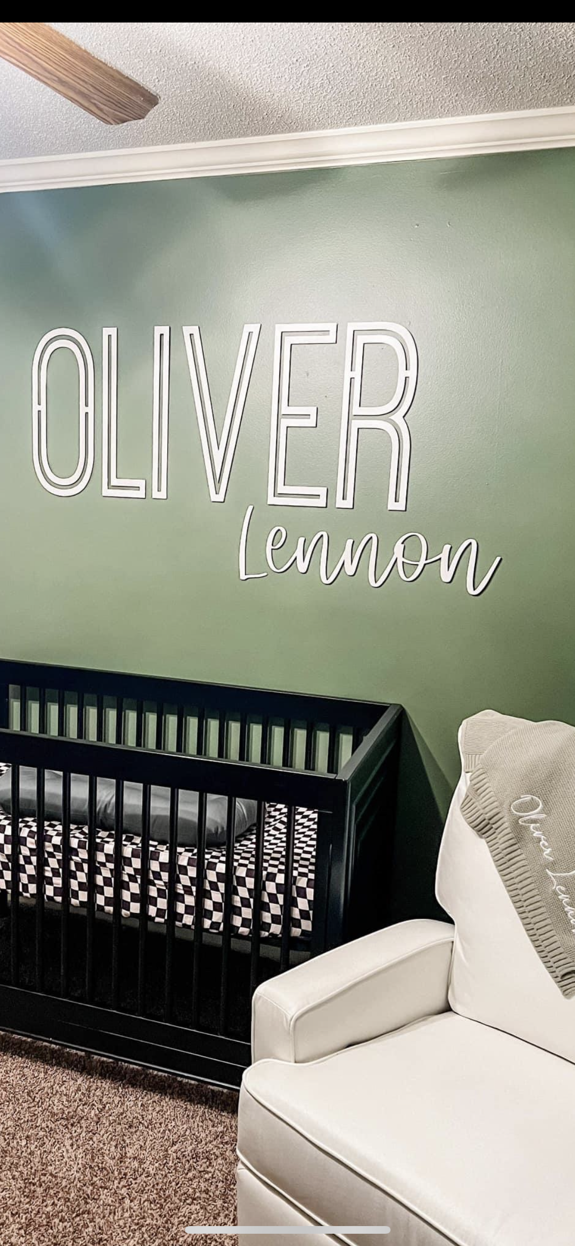 Custom Nursery Sign