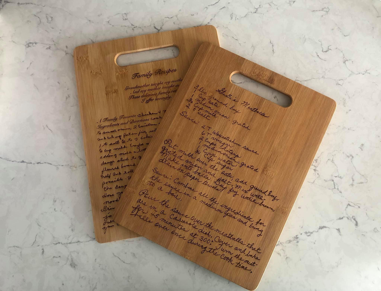 Sentimental Cutting Board