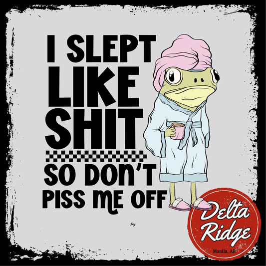 Slept Like Frog Black