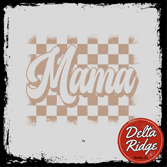 Mama Brown Checkered