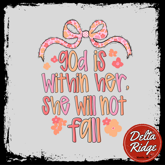 She will not fall