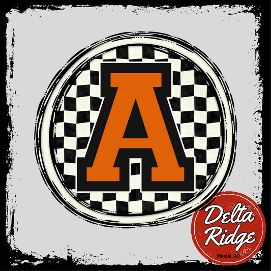 Custom Checkered Circle