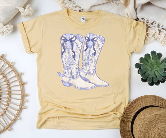 Floral Boots