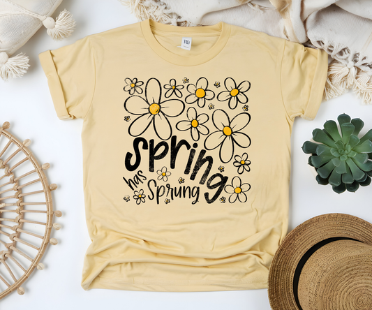 spring has sprung