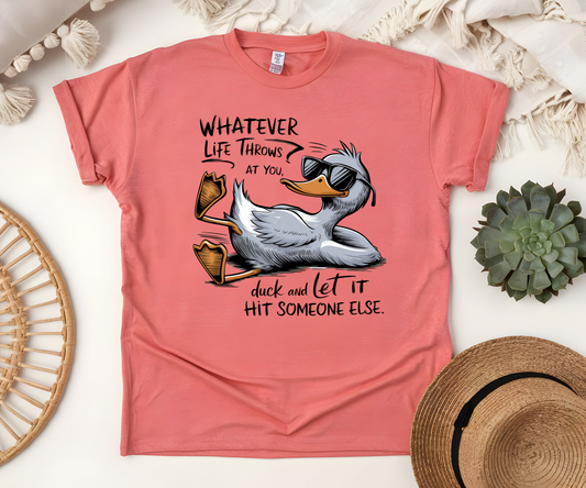 Hit someone else