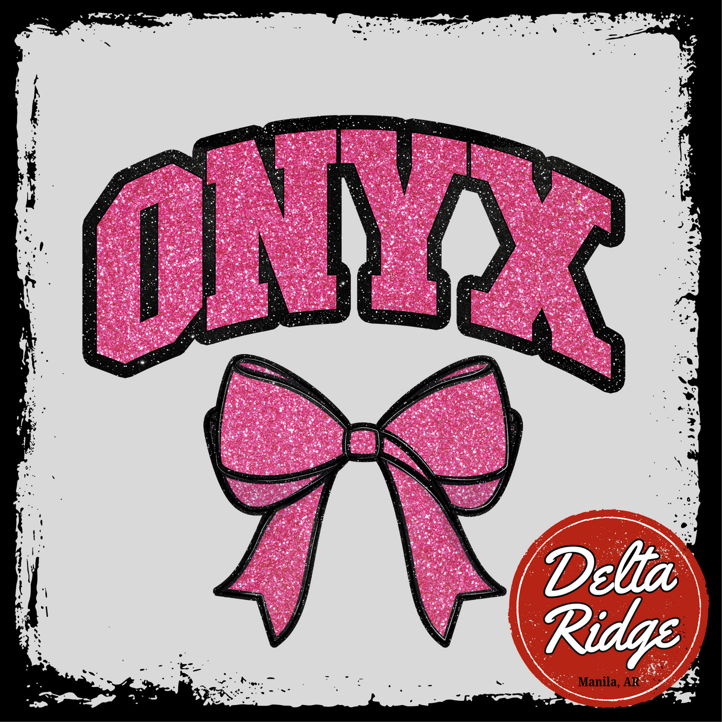NSF Glitter Bow