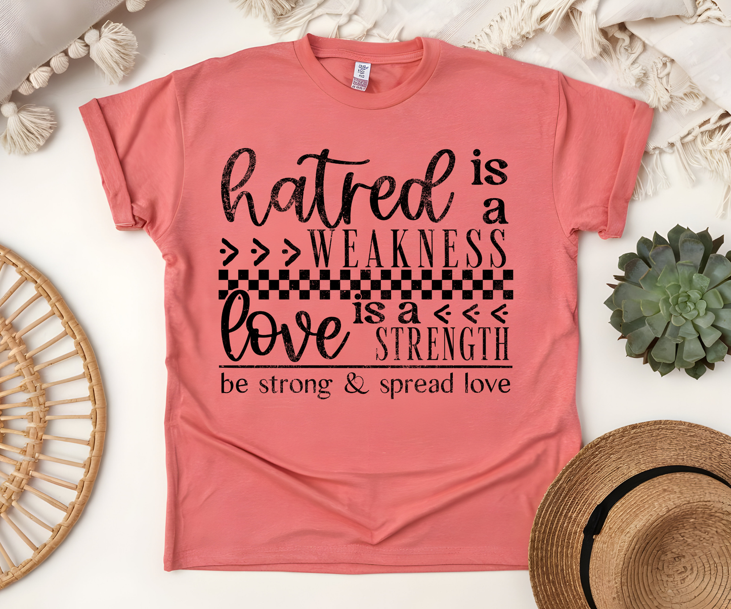 Hatred is a Weakness