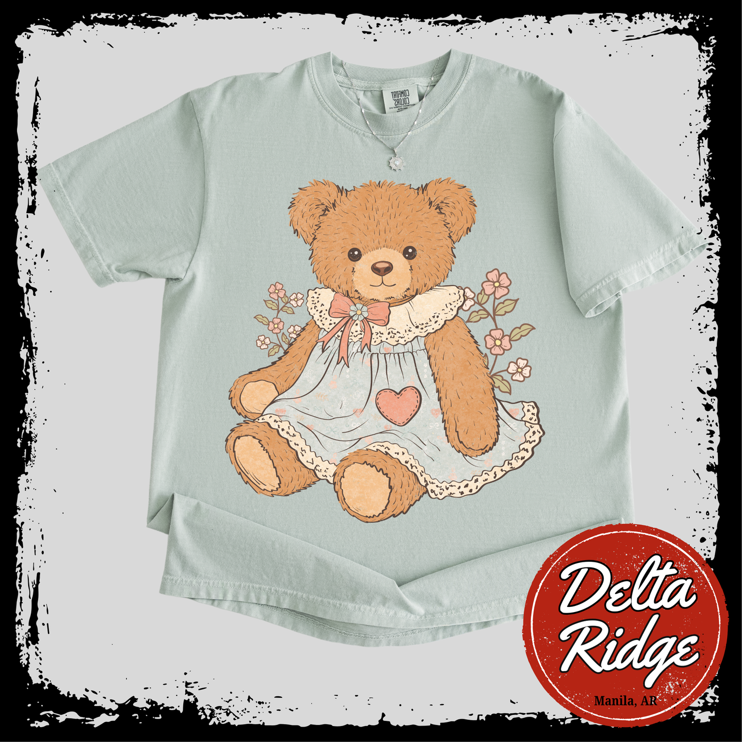Vintage Girl Bear