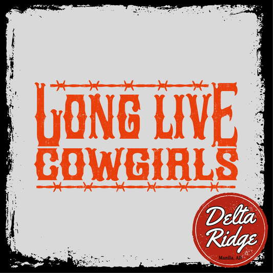Long Live Cowgirls (red)