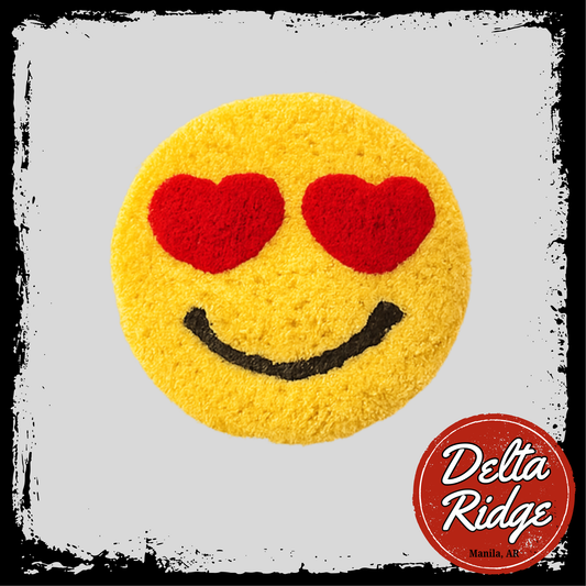 Faux Chenille Smiley