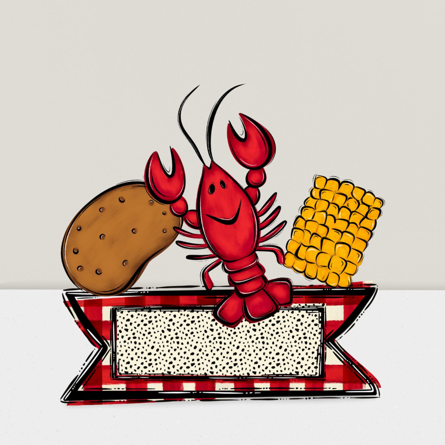 Crawfish Name Plate