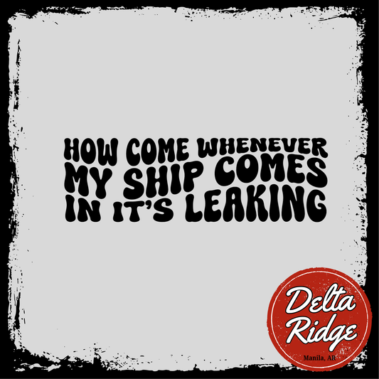 Ship Leaking