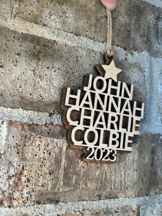 Family Tree Ornament